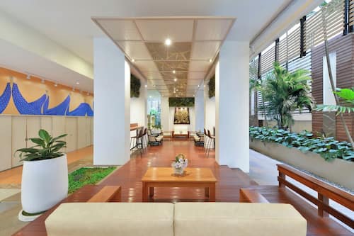 Lobby sitting area