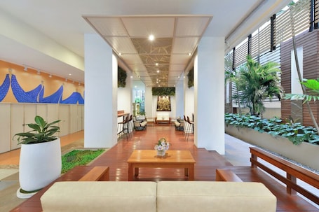 Sala de estar en el lobby