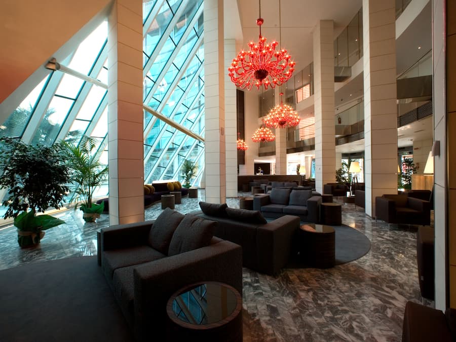 Sitzecke in der Lobby