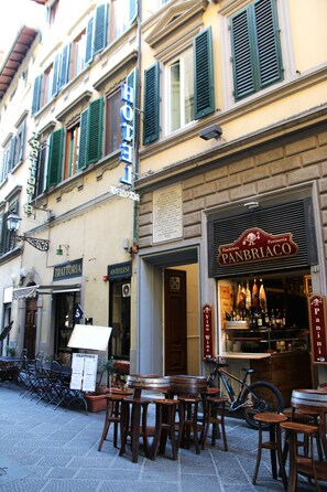 Façade de l’hébergement