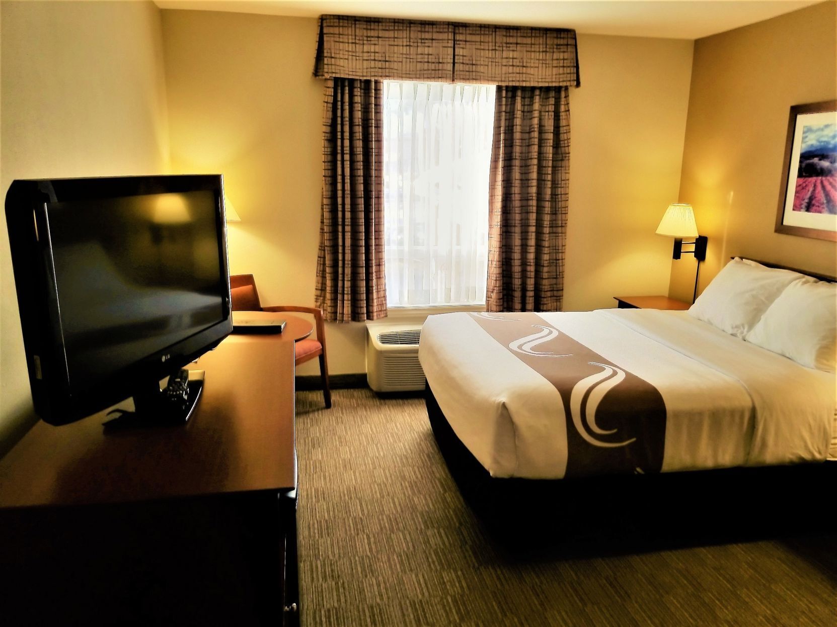 Pillow-top beds, blackout curtains, iron/ironing board