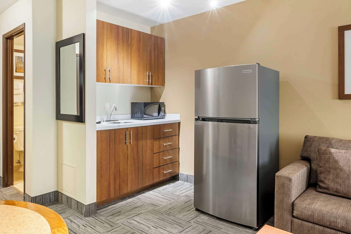 pillow-top beds, blackout curtains, iron/ironing board