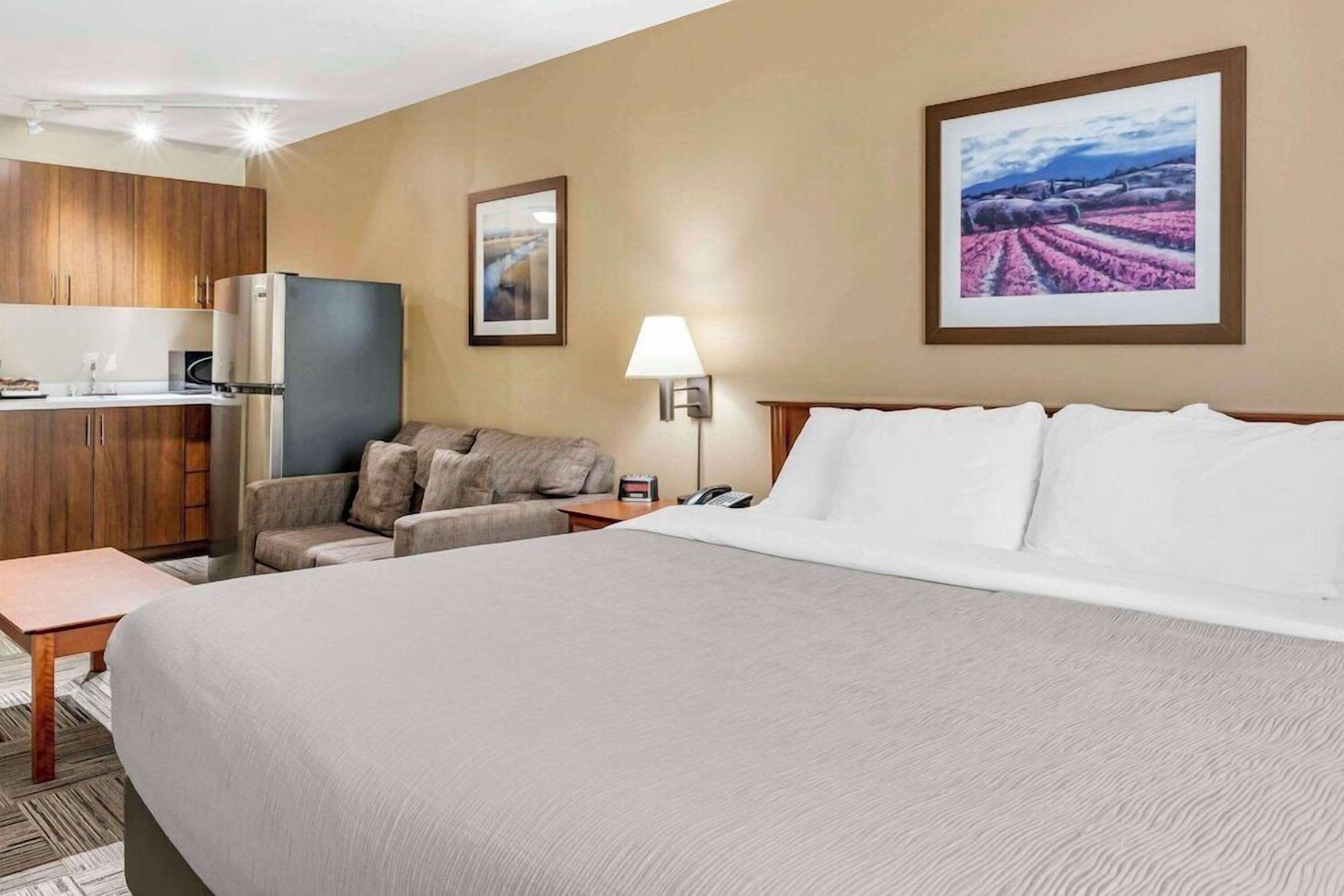 Pillow-top beds, blackout curtains, iron/ironing board