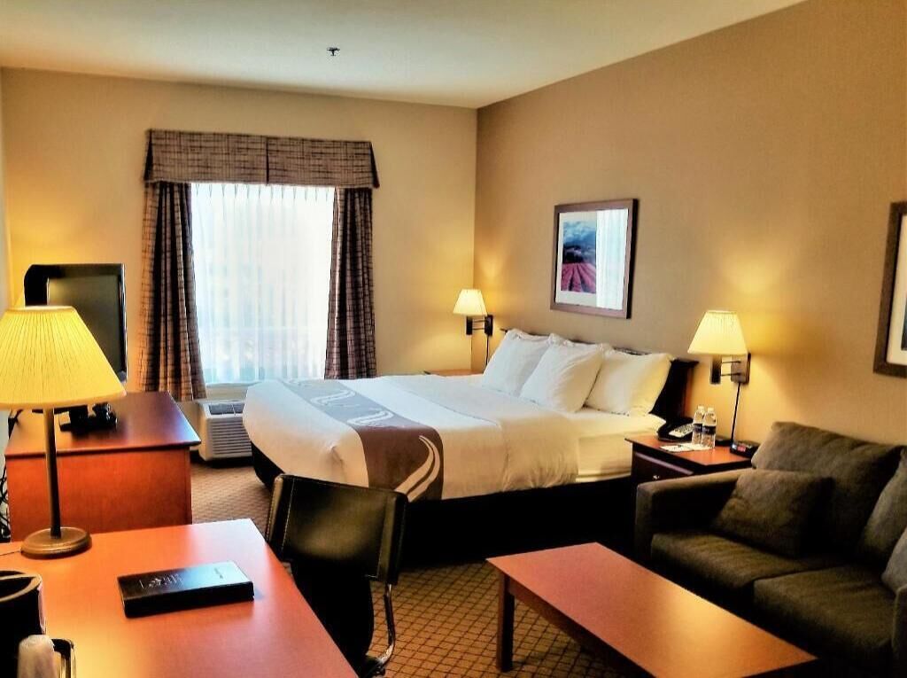 Pillow-top beds, blackout curtains, iron/ironing board