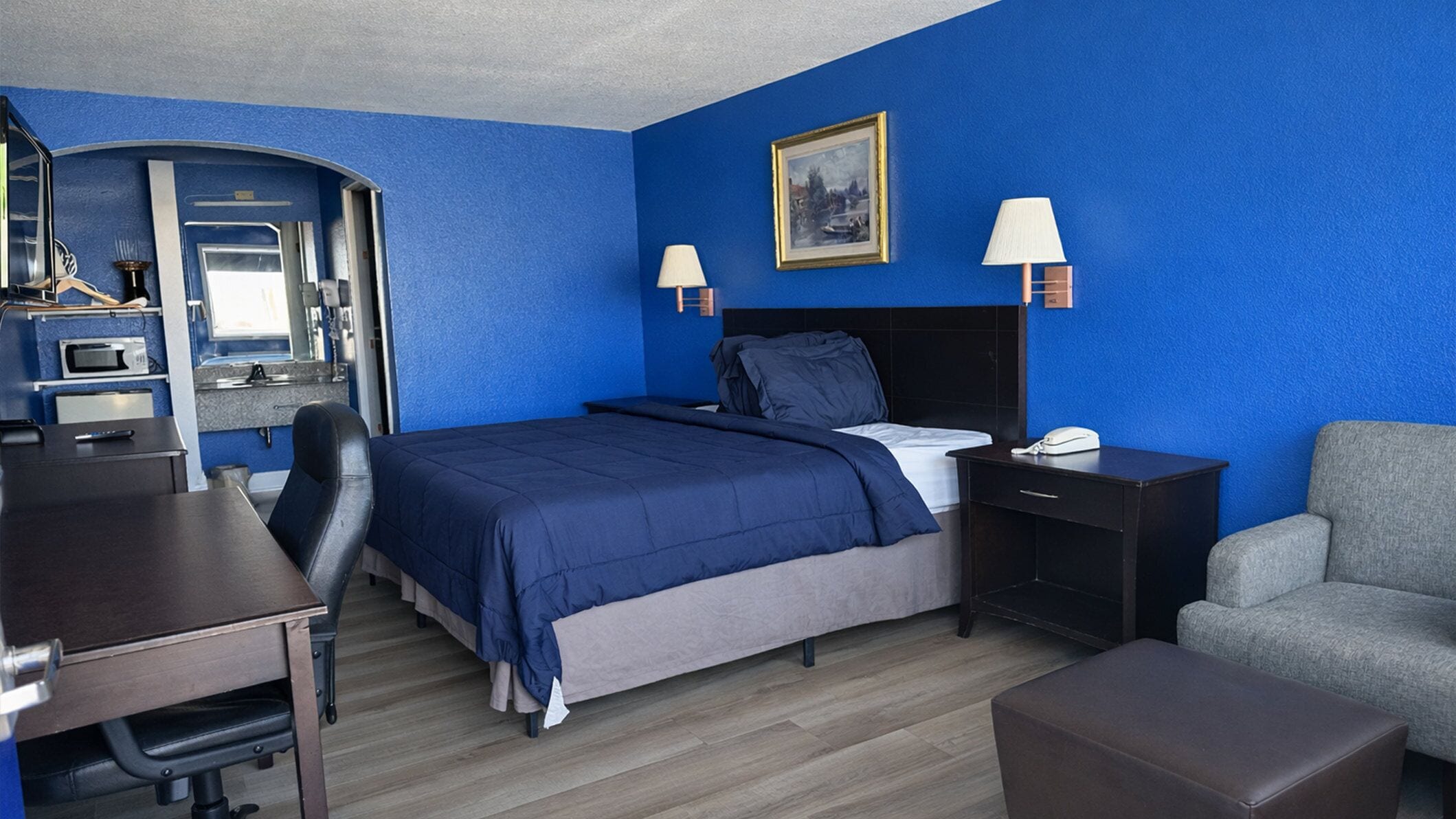 Literie de qualité supérieure, couette en duvet d'oie, bureau