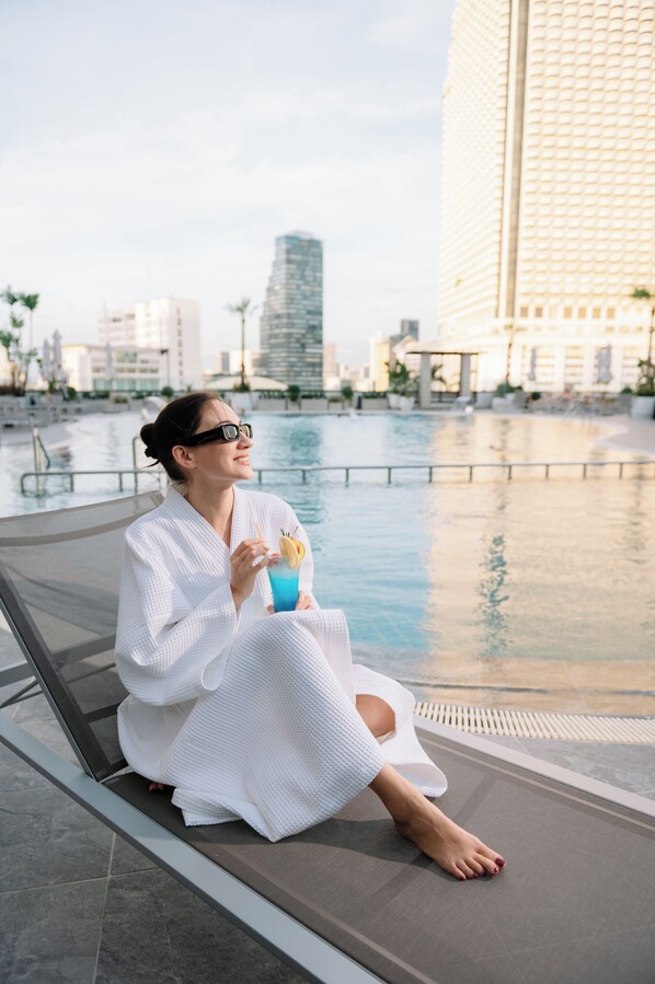 Alberca al aire libre 