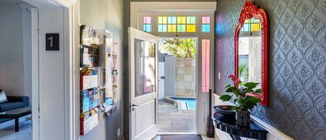 Fachada de la propiedad