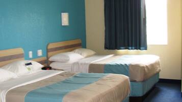 Free WiFi, bed sheets