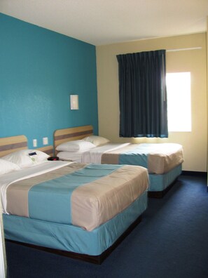 Free WiFi, bed sheets