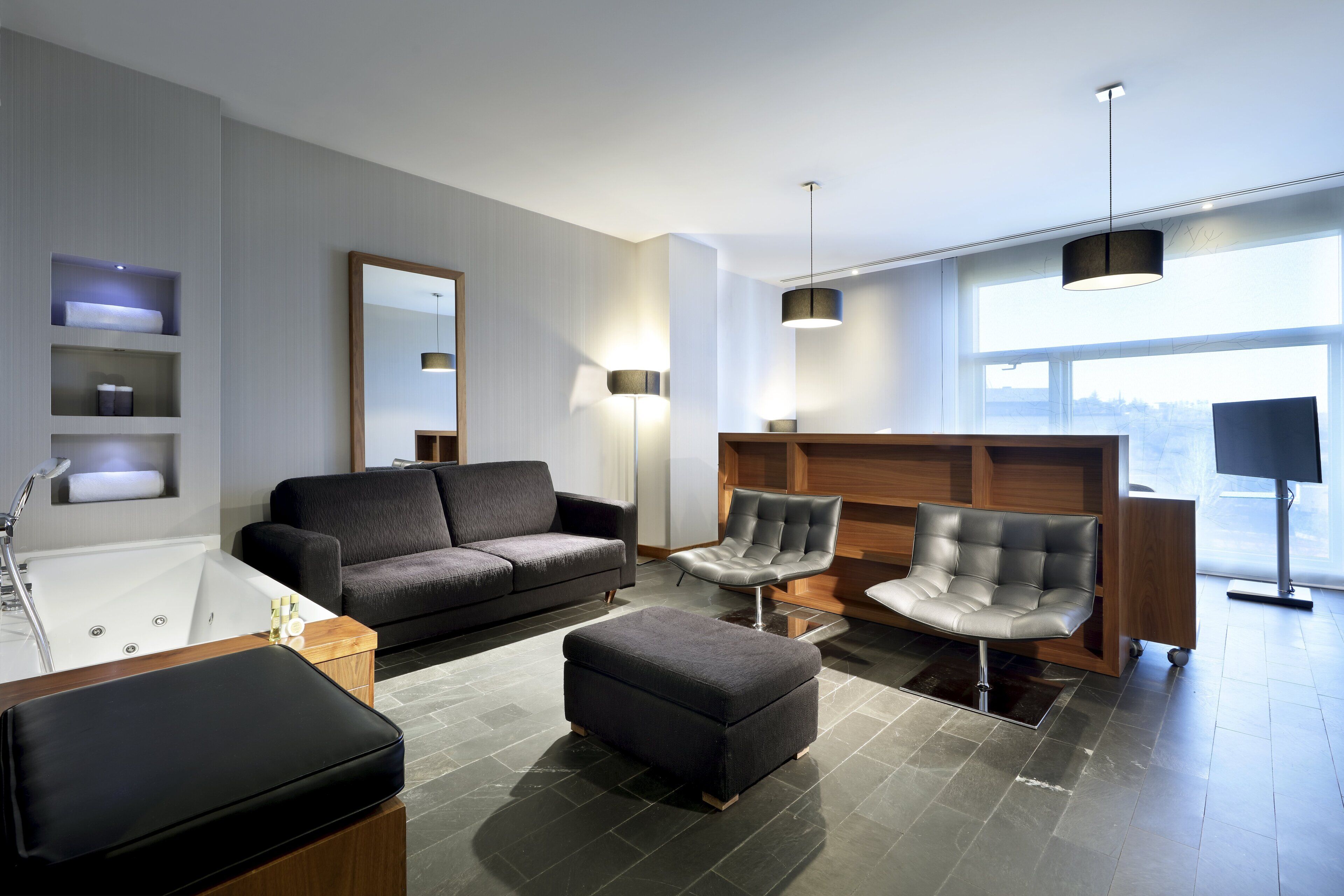 premium bedding, memory-foam beds, minibar, in-room safe