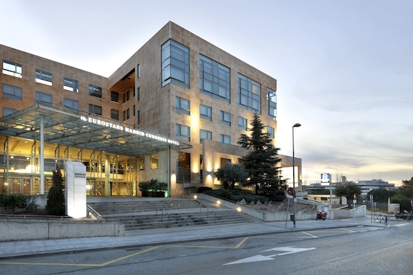 Façana frontal de l'allotjament