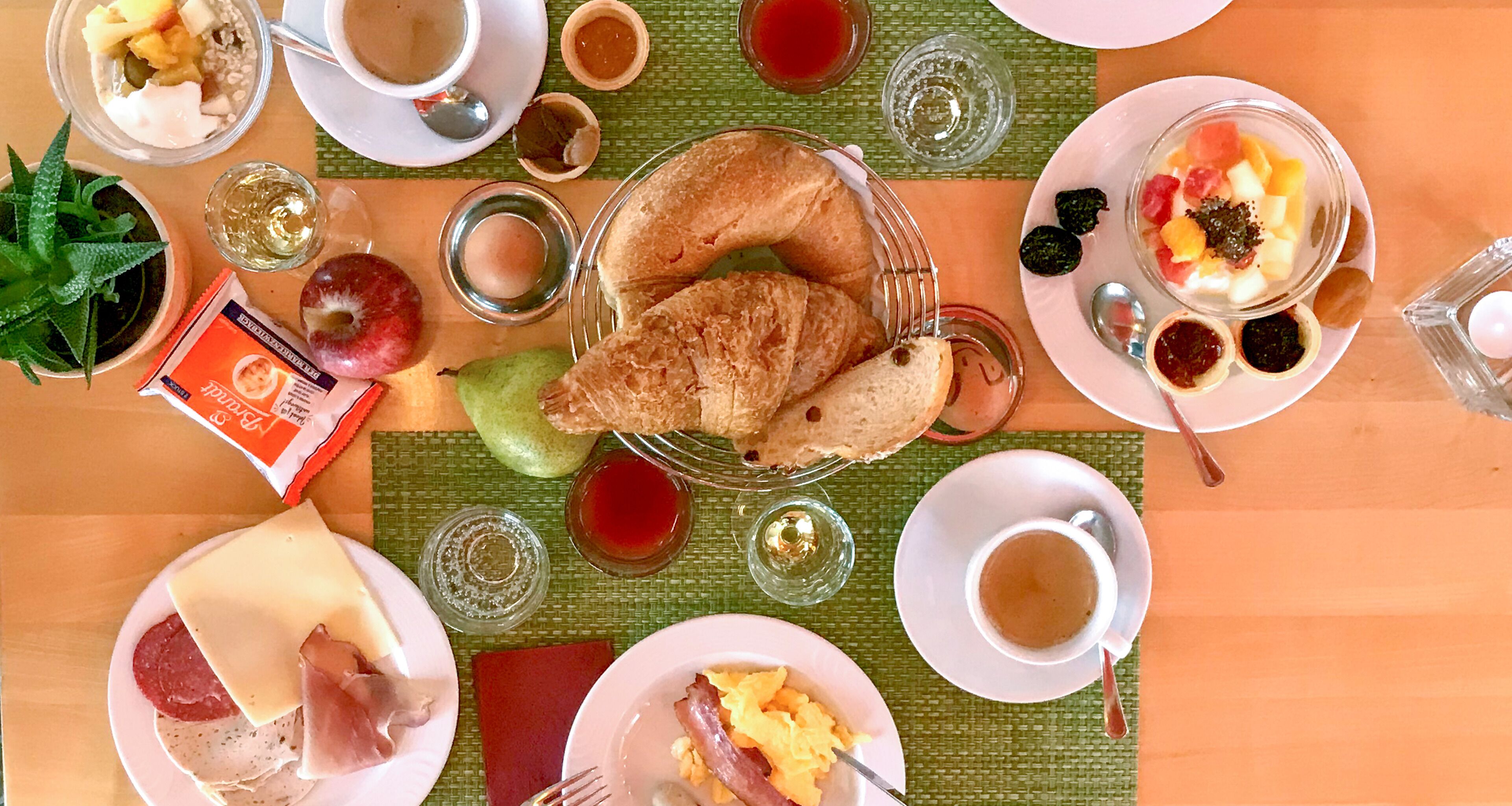Free daily full breakfast