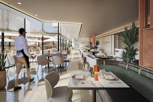 Spécialités Cuisine méditerranéenne, vue sur la piscine