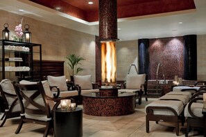 Couples treatment room(s), sauna, hot tub, body treatments, hydrotherapy