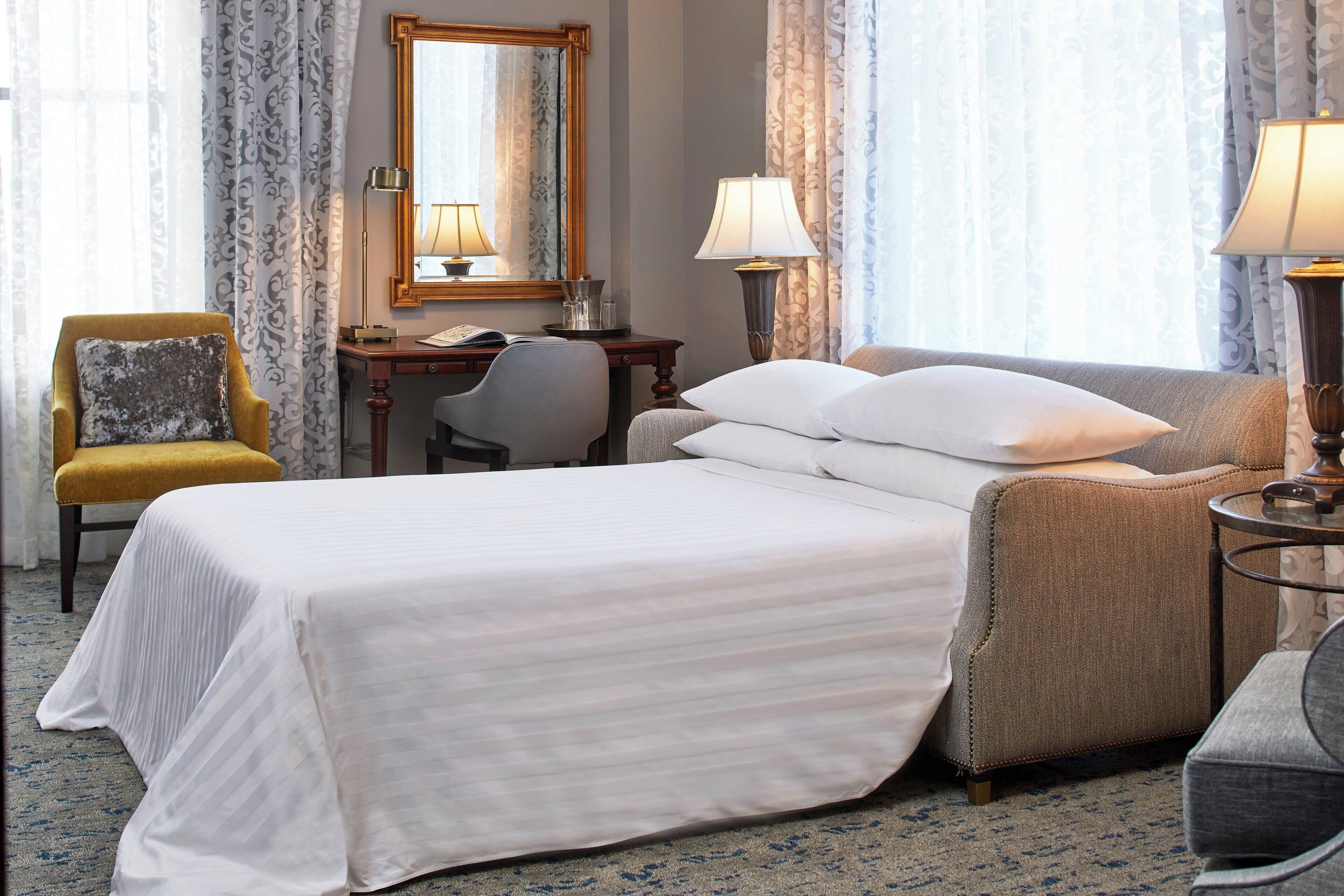 Suite, 1 King-Bett und Schlafsofa