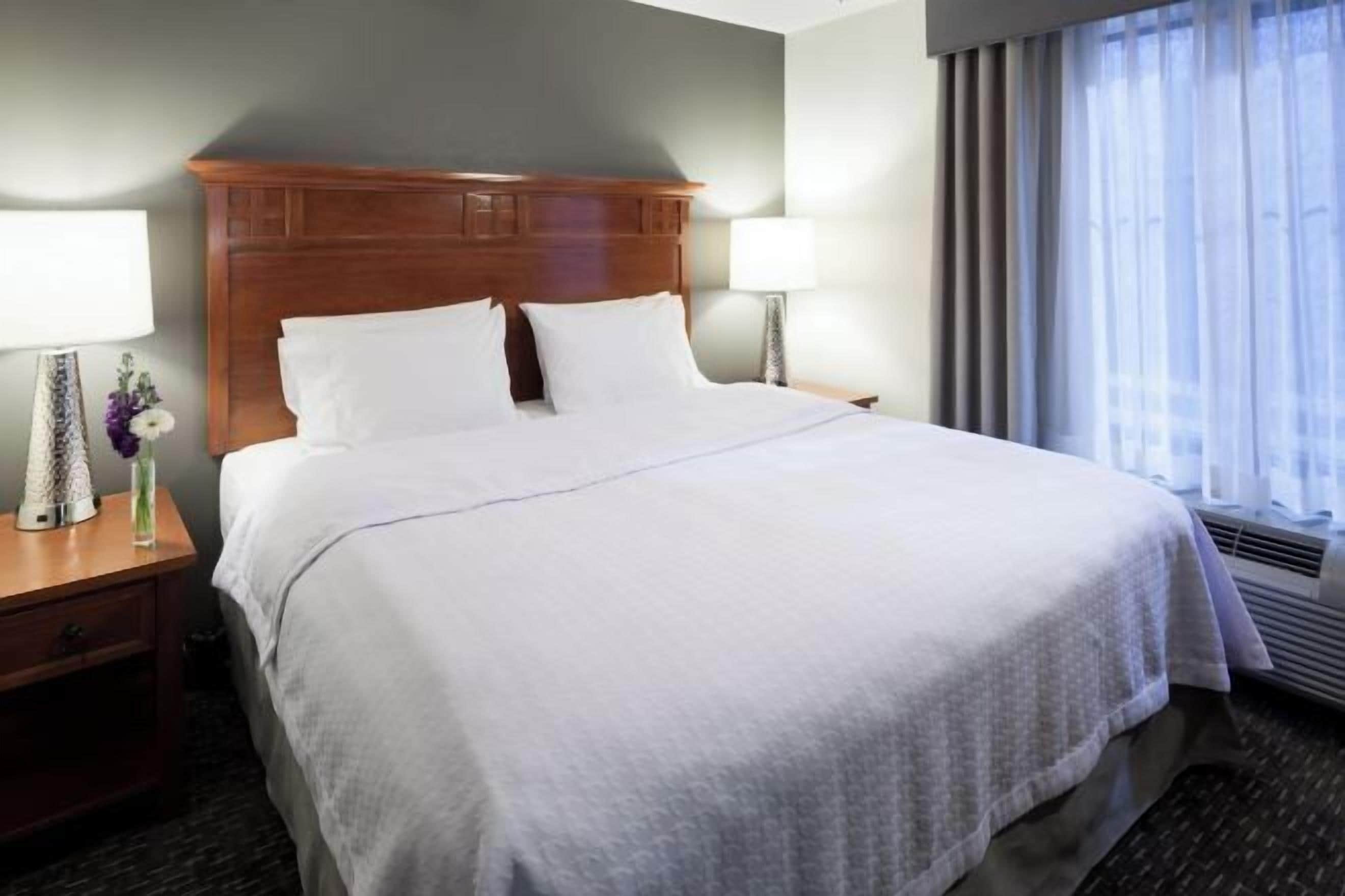 Egyptian cotton sheets, premium bedding, desk, laptop workspace