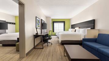 Suite, 1 Bedroom (1 King Bed, 2 Queen Beds)