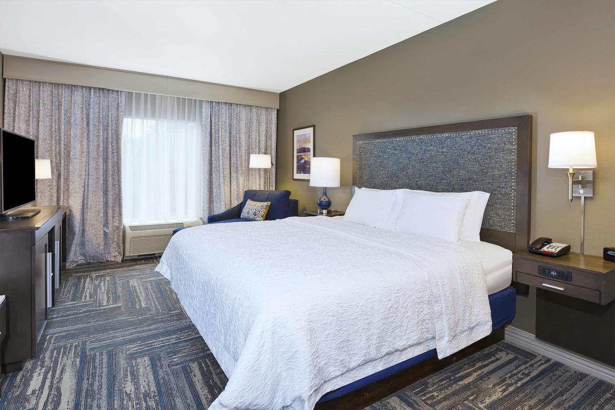 King, Suite, 1 letto king con divano letto, non fumatori | Una scrivania, tende oscuranti, ferro/asse da stiro, Wi-Fi gratuito