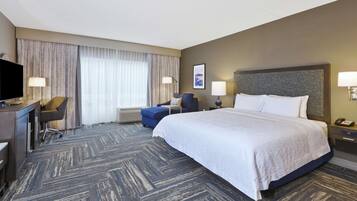 Room, 1 King Bed, Accessible, Non Smoking | Desk, blackout drapes, iron/ironing board, free WiFi