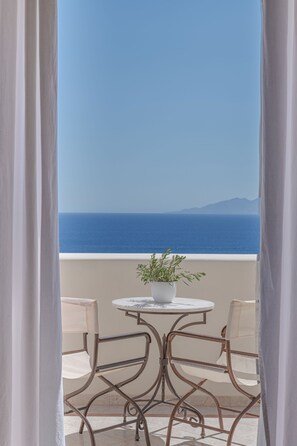 Camera Deluxe, vista mare | Vista del balcone