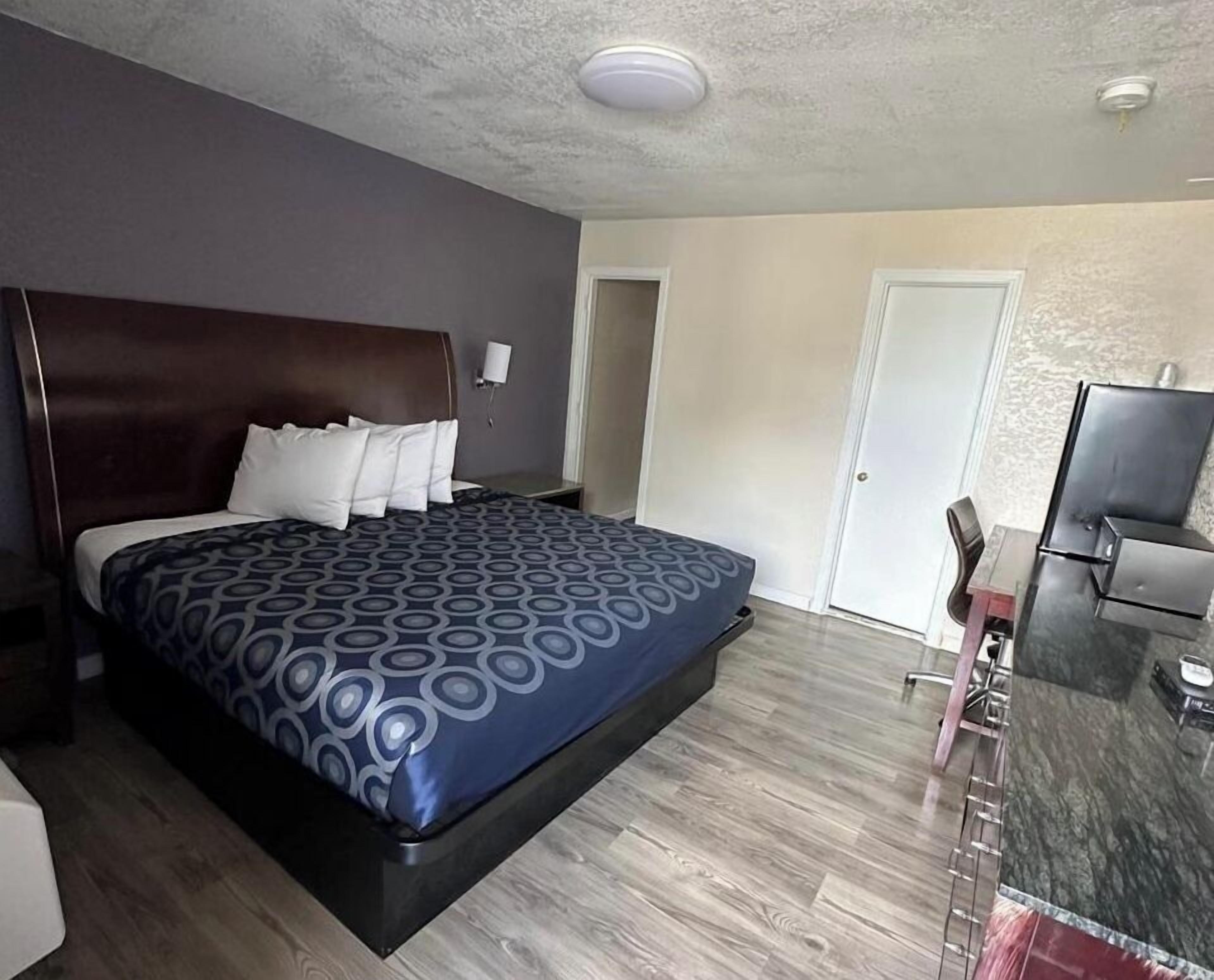 Pillow-top beds, free WiFi, bed sheets