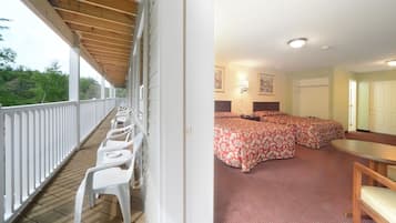Standard Suite, 2 Queen Beds | Premium bedding, individually furnished, desk, free WiFi