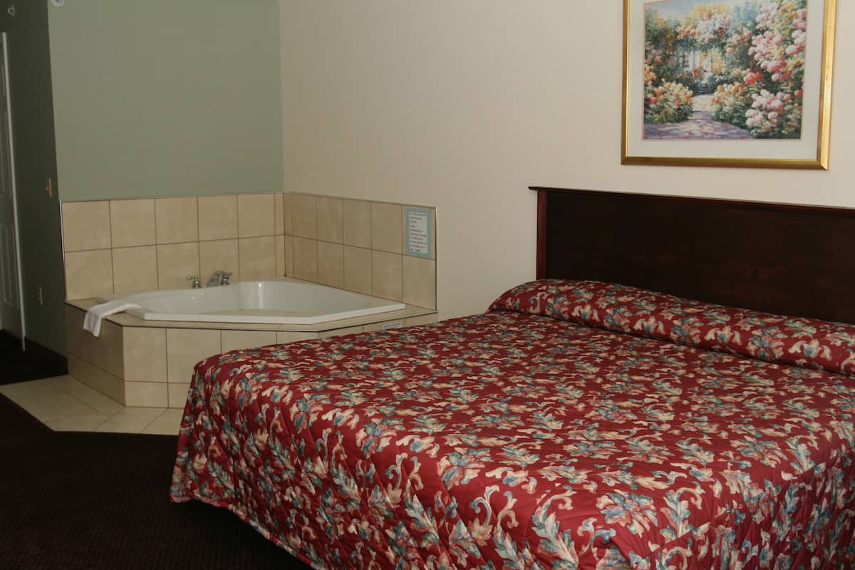 Honeymoon suite, 1 kingsize bed | Luxe beddengoed, individueel gemeubileerd, een bureau, gratis wifi