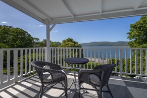 Superior Room, 1 Queen Bed, Lagoon View | Terrace/patio - Hide Away Guest House (Knysna)