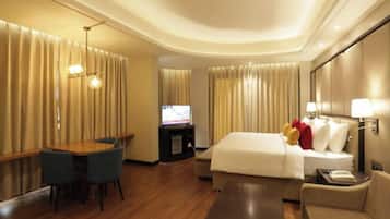 Superior Room, 1 Katil Kelamin (Double) | Peralatan tempat tidur premium, tilam berlapik, bar mini