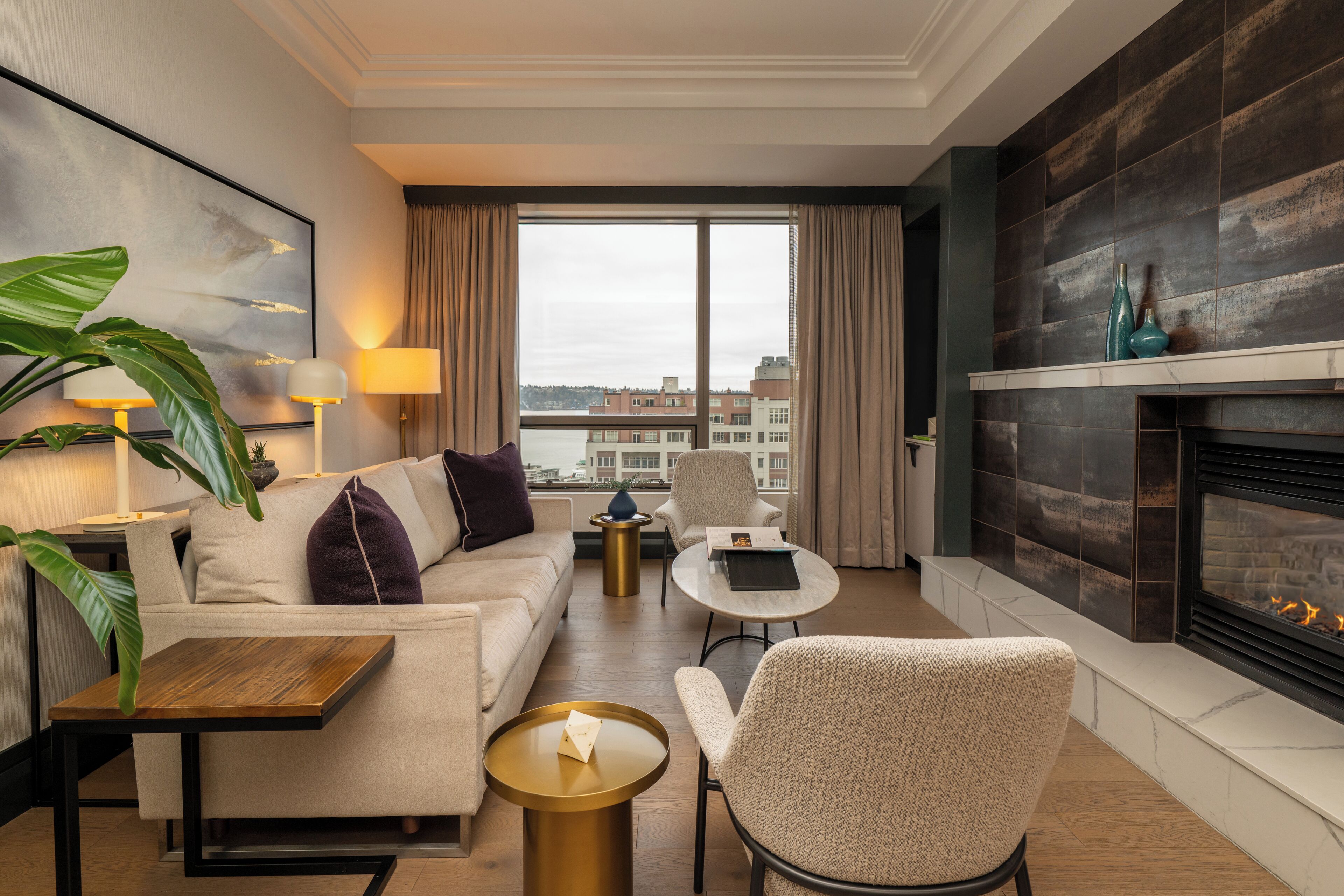 Presidential Suite | Living area | 49-inch LCD TV with cable channels