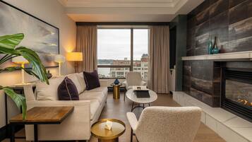 Presidential Suite | Living area | 49-inch LCD TV with cable channels