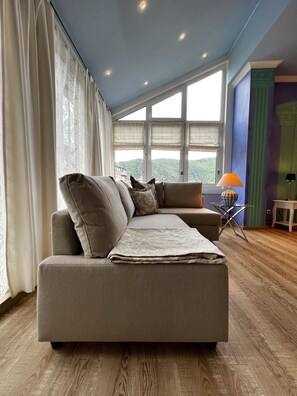 Living room - PARK VILLA zentral am Mittelrhein (Boppard)