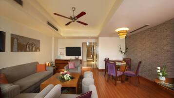 Suite Standar | 1 kamar tidur, seprai katun Mesir, dan seprai premium