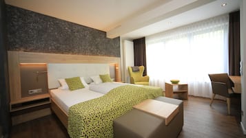 Premium-Doppelzimmer | Zimmersafe, kostenloses WLAN