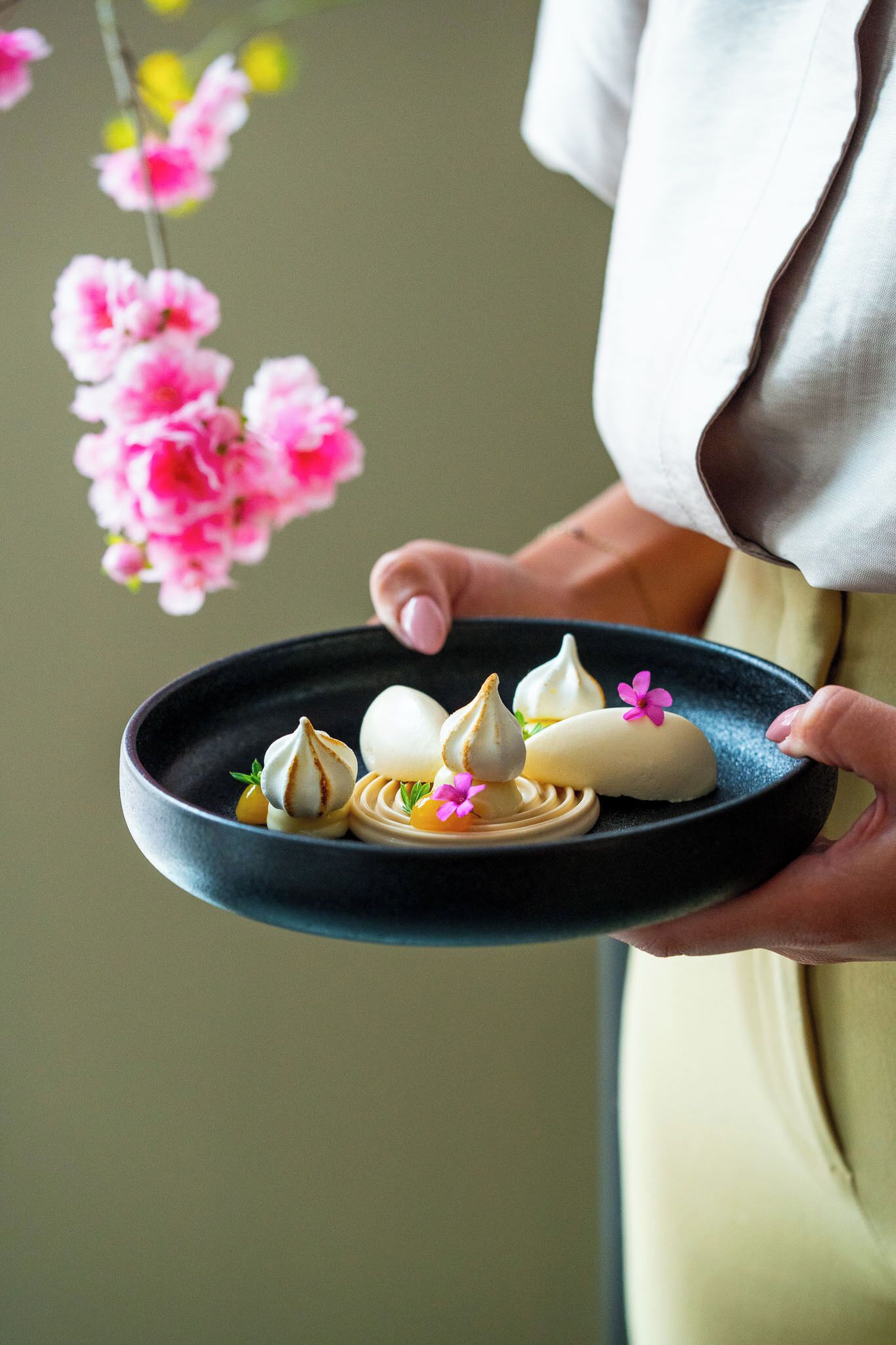 breakfast, lunch and dinner served