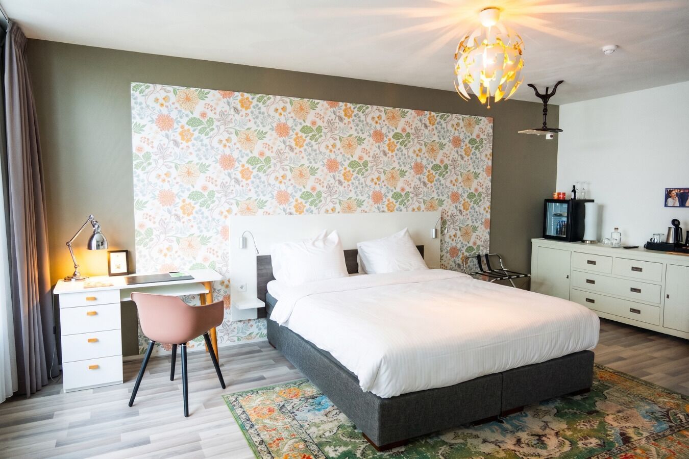 Standard Room | Frette Italian sheets, premium bedding, desk