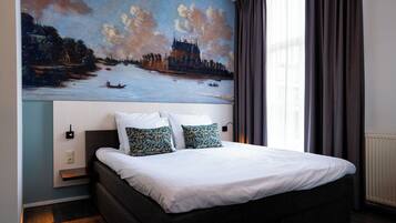 Deluxe-Zimmer | Italienische BettbezĂŒge von Frette, hochwertige Bettwaren