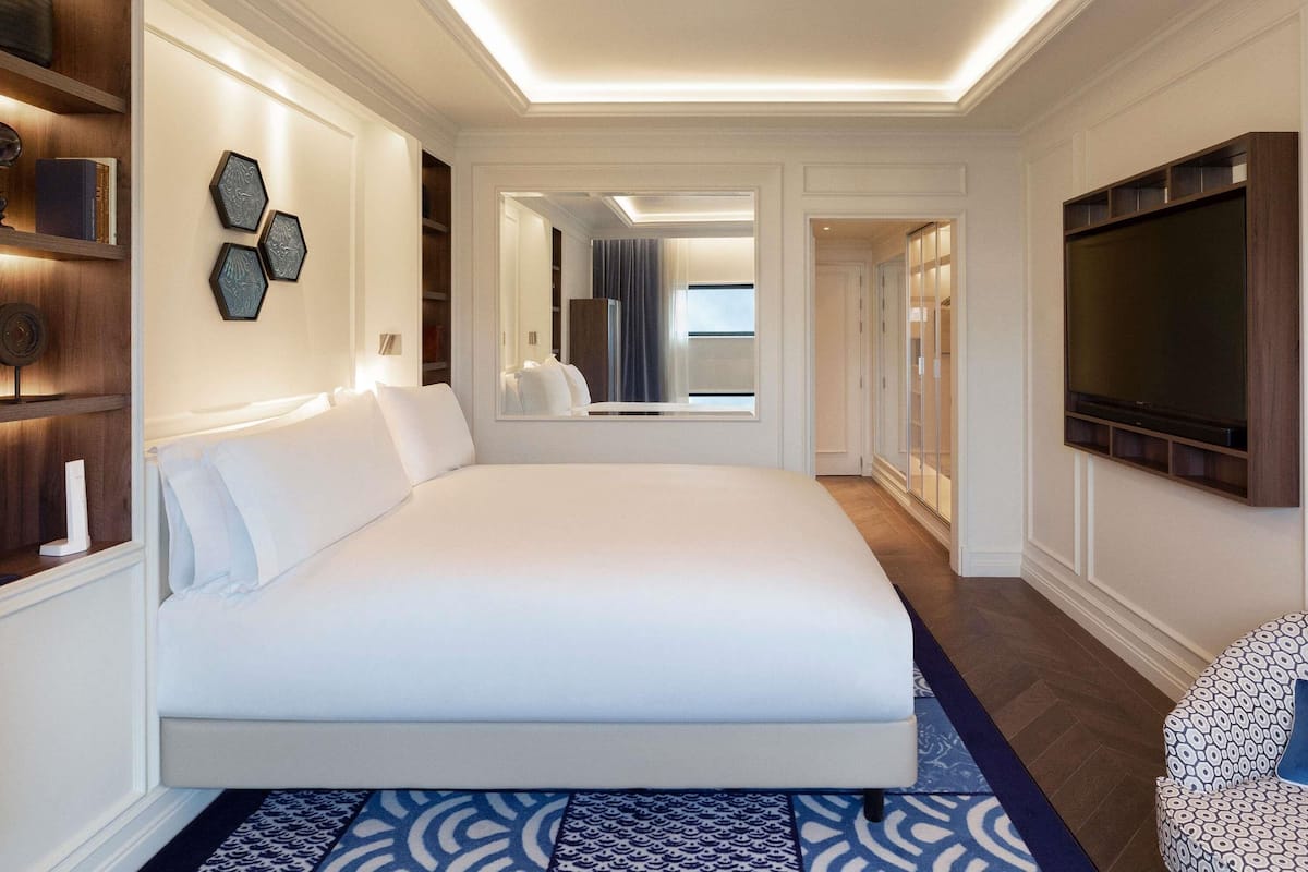 Ropa de cama hipoalergénica y minibar