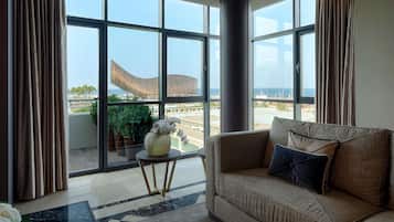 Allergivenligt sengetøj, minibar, pengeskab på værelset, lydisolering