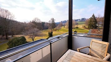 Quarto solteiro conforto | Terraço/pátio