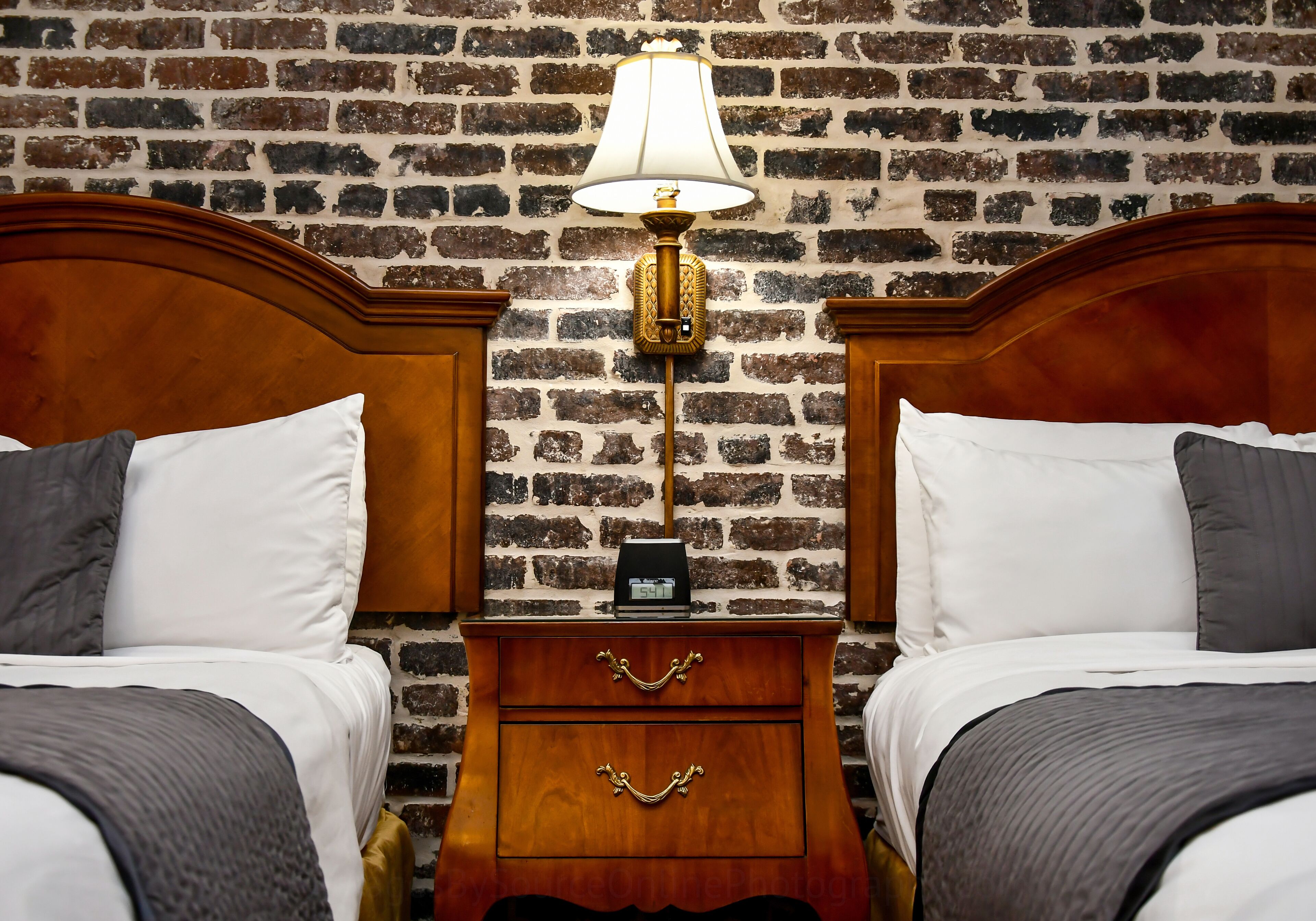 deluxe double room, 2 double beds | premium bedding, minibar, desk, iron/ironing board