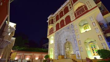 Front of property – evening/night