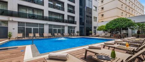 Seasonal outdoor pool