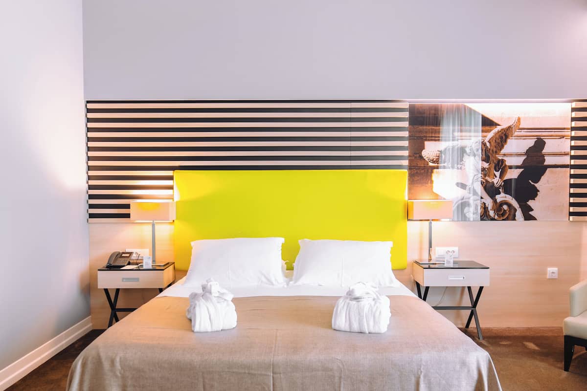 Chambre Supérieure Double ou avec lits jumeaux (4 * ) | 2 chambres, coffres-forts dans les chambres, décoration personnalisée