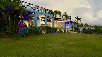Front of property – evening/night