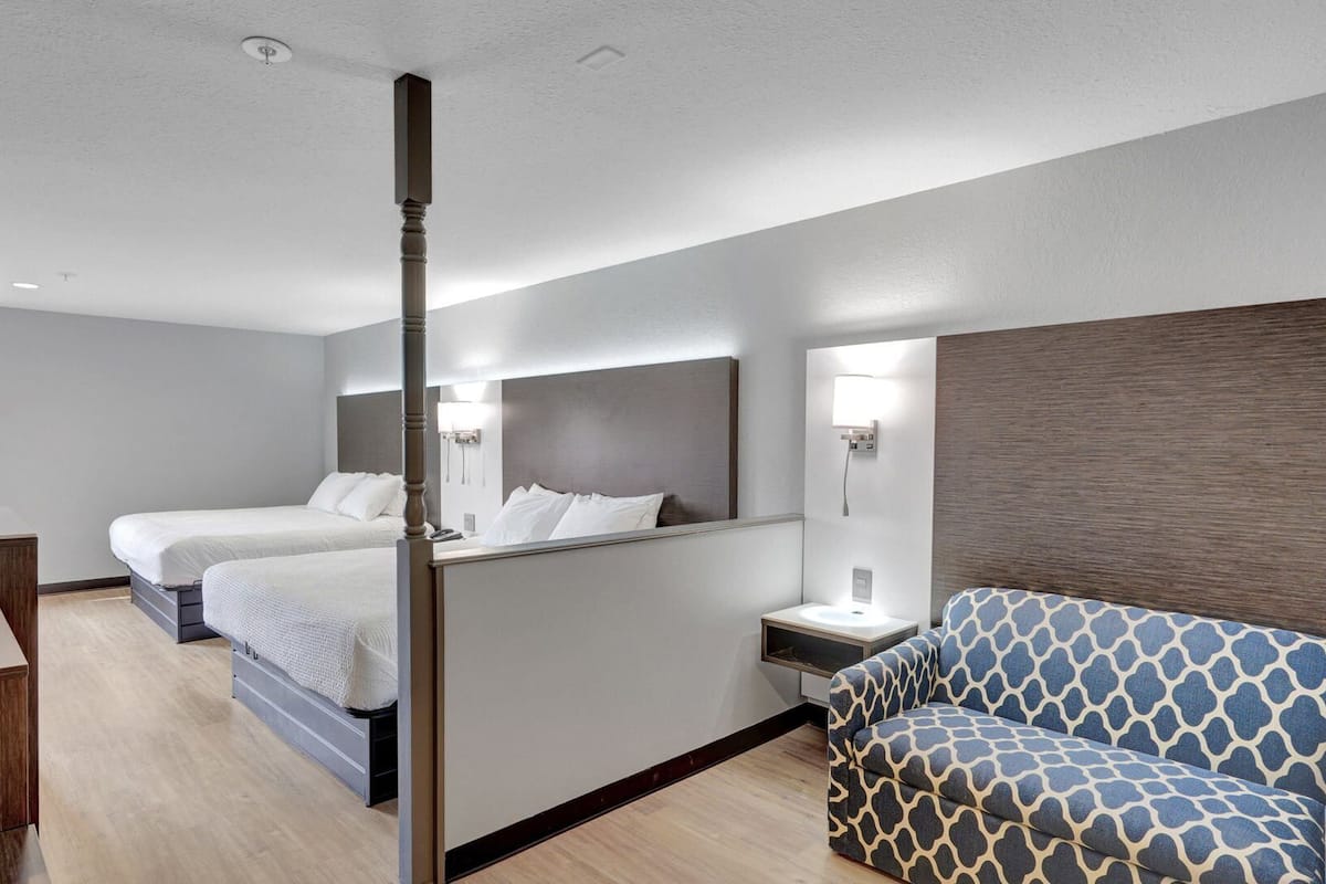 Desk, iron/ironing board, free cribs/infant beds, rollaway beds