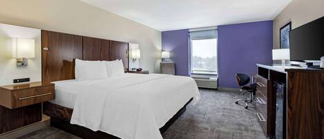 Standardzimmer, 1 King-Bett, Nichtraucher, Kühlschrank (Shower Only)