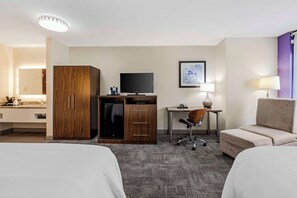 Standard Room, 2 Queen Beds, Non Smoking, Refrigerator | Pillowtop beds, desk, iron/ironing board, free WiFi - Best Western Gen X Inn (Memphis)