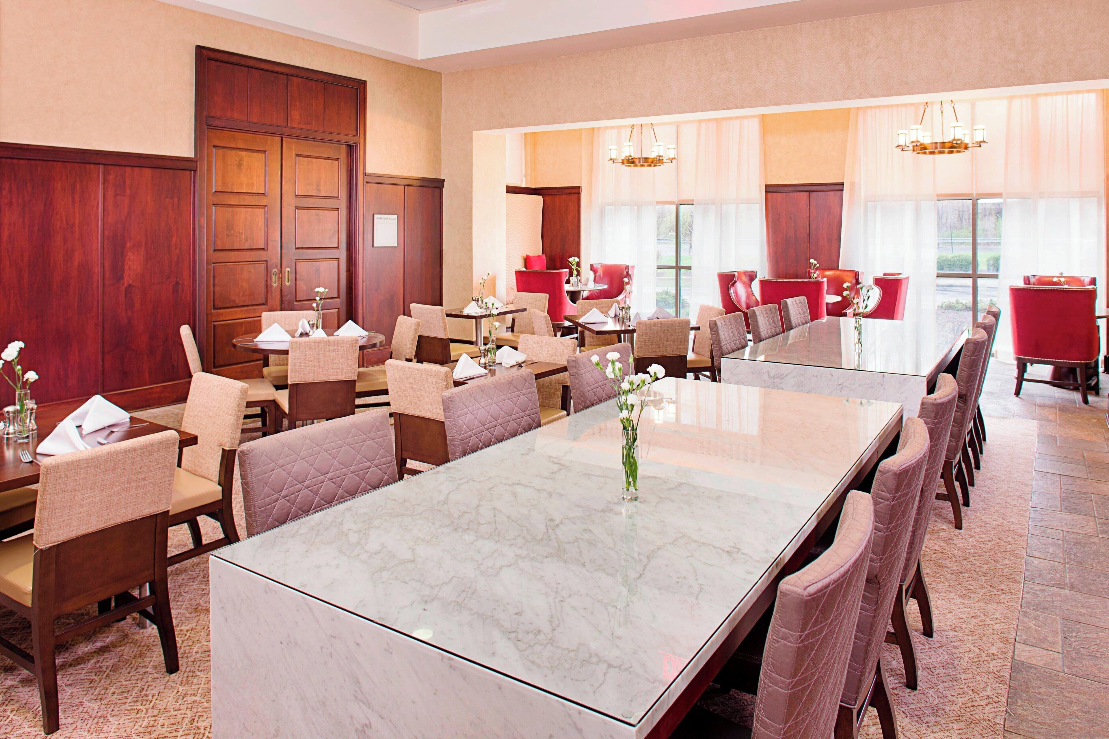 breakfast and dinner served