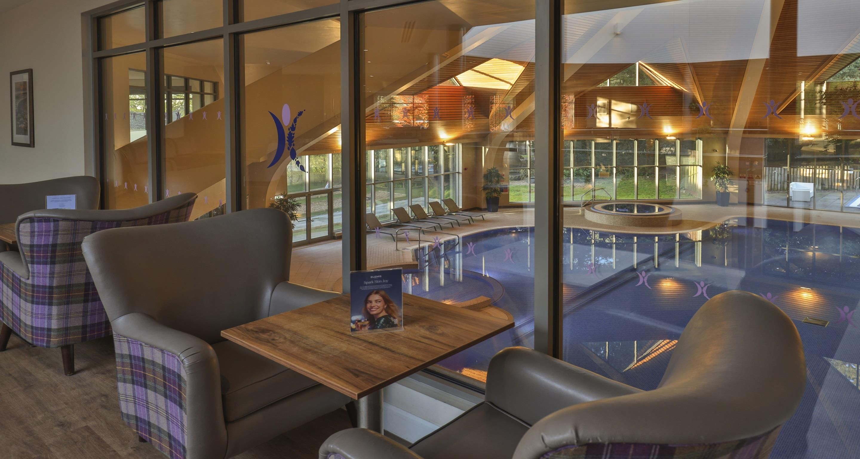 Indoor pool, outdoor pool
